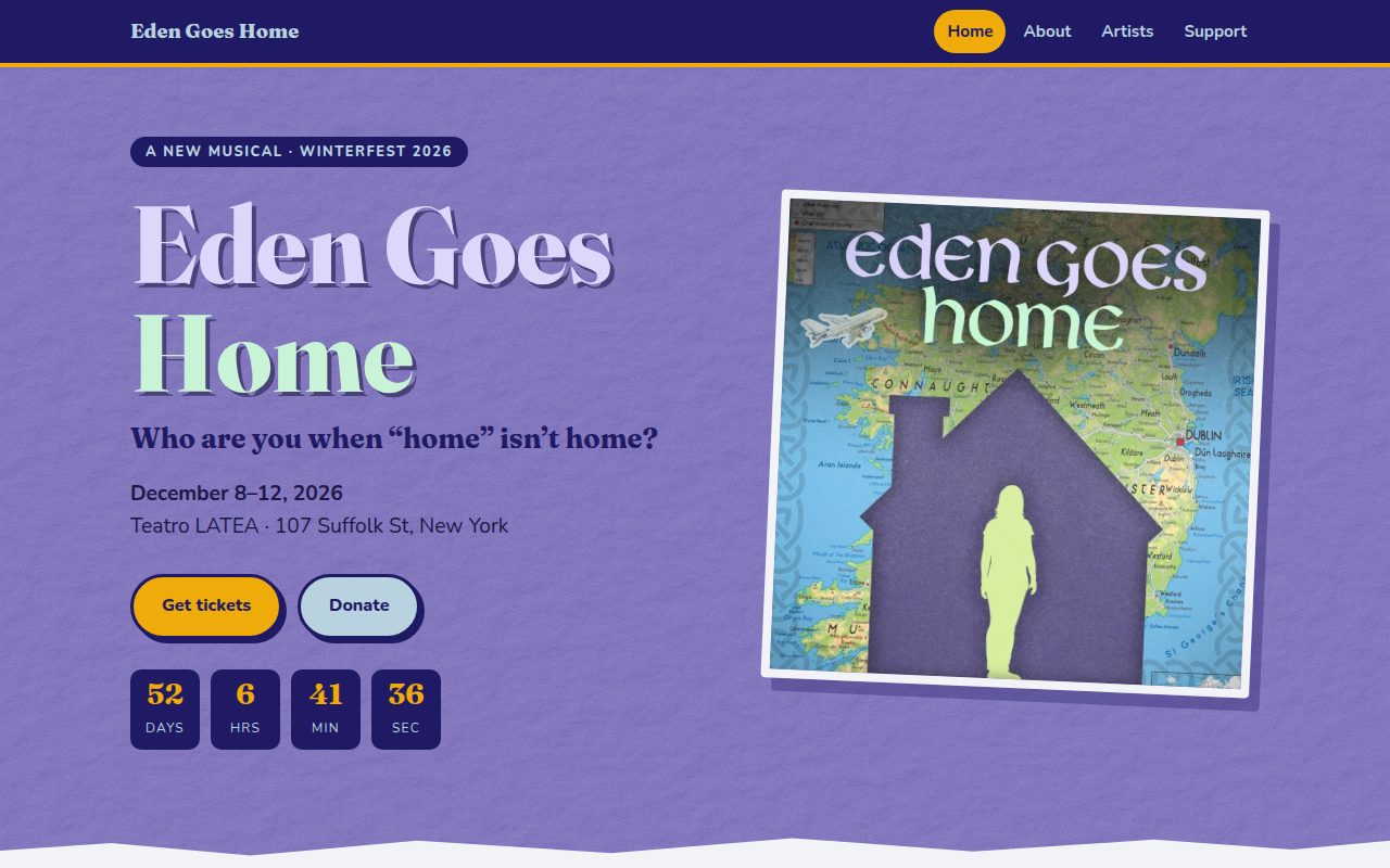 edengoeshome.com homepage